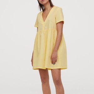 Yellow Short Dress